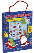 Kalėdų džiaugsmai. 4 knygelių rinkinys su lipdukais, 3–4 metų vaikams