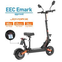 JOYOR S8E  Electric Scooters 10'' Off-road Tire 48V/26AH Battery 800W Motor 45KM/H Max Speed 80KM Range S8E-1 juoda