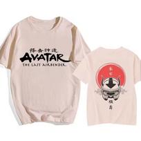 Avataras: Paskutinis oro valdovas Y2k Marškinėliai Gatvės stilius Appa Yip Laisvalaikio T-shirt Hip Hop Harajuku Marškinėliai Viršutiniai drabužiai Madingas Marškinėlis Drabužiai S