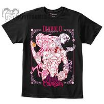 Jojo's Bizarre Adventure T-shirt Kira Killer Queen Anime Manga Shirt Soft Tee S