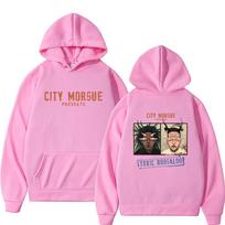 Streetwear Raperio Miesto Lavonų Spaudos Gobtuvėlis Vyrams Moterims Hip Hop Harajuku Megztinis Zillakami Sosmula Gobtuvėliai Vintažinis Viršus Megztinis S