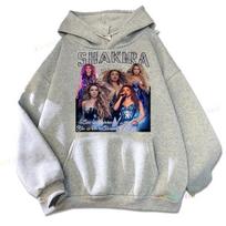 Shakira Spausdintas Vyriškas Džemperis Ruduo Žiema Ilgomis Rankovėmis Megztinis Shakira Puloveris Unisex Hip Hop Raperis Muzikiniai Drabužiai S
