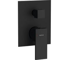 Sapho - įleidžiamasis dušo maišytuvas CUBEMIX matinė juoda