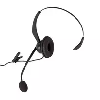 Auerswald COMfortel H-200 Laisvų rankų įranga Vielinis Su lankeliu Biuras / skambučių centras USB A tipo Juoda