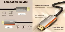 Kabelis DisplayPort - HDMI, 8K, 3m, 2.1