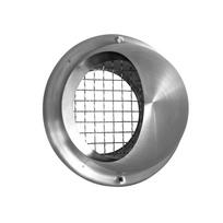Ventiliacijos grotelės ALNOR USLA-160, nerūdijantis plienas, 160 mm