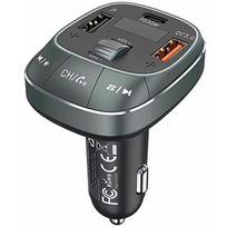 Vention CAR FM TRANSMITTER+CHARGER USB/3P BLACK FFLB0 FFLB0