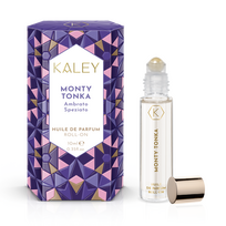 Kaley Monty Tonka aliejiniai rutuliniai kvepalai, 10 ml.