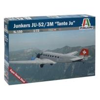 Italeri: Junkers JU-52 3/m TAN lėktuvo modelis, 1:72