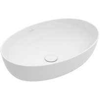 Villeroy & Boch Artis pastatomas ant stalviršio praustuvas su CeramicPlus baltas
