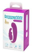 Vibratorius G-taškui ir klitoriui Happyrabbit