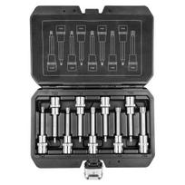 Neo Zestaw nasadek trzpieniowych Torx 1/2" T20-T60 długich 9szt. (08-708)