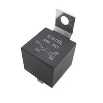 Automobilinė LED žibintų relė laidams 12V 40A 4 kontaktų