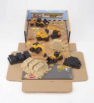 Žaidimų rinkinys JCB MINI MACHINES Mini statybinės mašinos, 5 vnt.