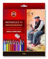 Akvarelinių pieštukų rinkinys Koh-I-Noor Mondeluz Art 48 spalvų