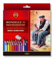 Akvarelinių pieštukų rinkinys Koh-i-Noor Mondeluz Art 36 spalvų