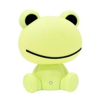 LED dekoratyvinė naktinė lempa FROG Green žalia žalia