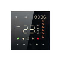Programuojamas termostatas (Termoreguliatorius) Juodas ME82H(LED) WIFI