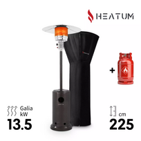 Heatum Redem Dujinis šildytuvas su dujų balionu