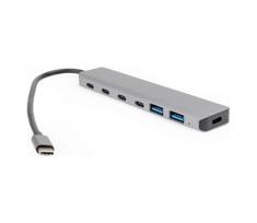 USB-C koncentratorius 7 viename su Power Delivery 100 W