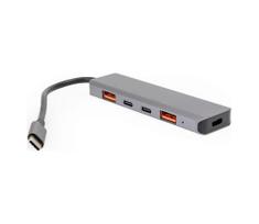 USB-C koncentratorius 5 viename su Power Delivery 100W