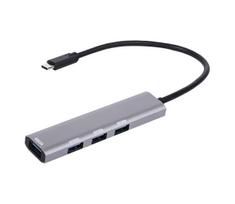 USB-C hubas 4 viename su Power Delivery 100 W