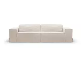 Sofa Cover, "Jodie", 204x102x1, Beige