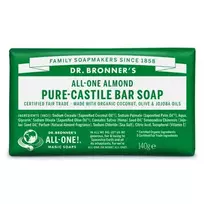 DR. BRONNER’S ekologiškas Kastilijos muilas ALMOND, 140 g