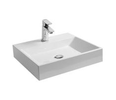 Ravak XJO01250000 - Pakabinamas praustuvas NATURAL 50x45 cm liejamas marmuras/balta