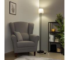 Brilagi - LED toršeras CERIA 1xE27/40W/230V Ø 20,5 cm pilka/juoda
