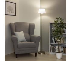 Brilagi - LED toršeras CERIA 1xE27/40W/230V skersmuo 25 cm balta/matinis chromas