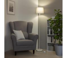 Brilagi - LED stovinti lempa CERIA 1xE27/40W/230V, skersmuo 30 cm, pilka/balta
