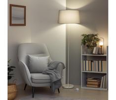 Brilagi - LED grindinė lempa CERIA 1xE27/40W/230V skersm. 45 cm pilka/balta