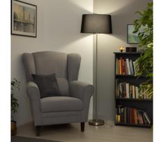 Brilagi - LED grindinis šviestuvas CERIA 1xE27/40W/230V Ø 45 cm juodas/matinis chromas