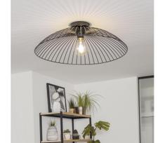 Brilagi - LED paviršinis šviestuvas CERIA WIRE 1xE27/40W/230V, skersmuo 60 cm, juodas