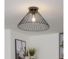 Brilagi - LED prigludęs lubinis šviestuvas CERIA WIRE 1xE27/40W/230V skersmuo 45 cm juodas