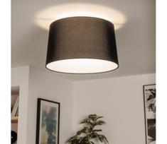 Brilagi - LED prigludęs lubinis šviestuvas CERIA 1xE27/40W/230V skersmuo 45 cm juodas