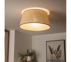 Brilagi - LED paviršinis lubų šviestuvas CERIA 1xE27/40W/230V skersmuo 50 cm, smėlio spalvos