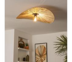 Brilagi - LED prie lubų montuojamas šviestuvas CERIA BOHO 1xE27/40W/230V skersmuo 60 cm rafija