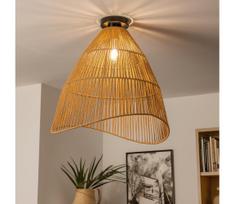 Brilagi - LED paviršinis lubų šviestuvas CERIA BOHO 1xE27/40W/230V skersm. 70 cm rudas