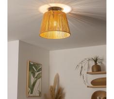 Brilagi - LED paviršinis lubų šviestuvas CERIA BOHO 1xE27/40W/230V skersmuo 28 cm ruda