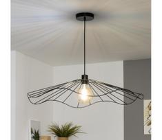 BRILAGI - pakabinama LED liustra CERIA WIRE 1xE27/40W/230V, skersmuo 80 cm, juoda