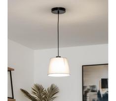 Brilagi - LED pakabinamas šviestuvas su laidu CERIA 1xE27/40W/230V skersm. 20,5 cm pilkas