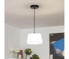 Brilagi - pakabinamas LED šviestuvas su laidu CERIA 1xE27/40W/230V Ø 25 cm baltas