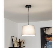 Brilagi - pakabinama LED liustra CERIA, 1xE27/40W/230V, skersmuo 30 cm, pilkos spalvos
