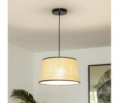 Brilagi - LED liustra ant laido CERIA 1xE27/40W/230V skersm. 35 cm smėlinė