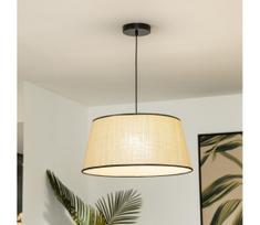 Brilagi - LED pakabinamas šviestuvas ant laido CERIA 1xE27/40W/230V skersmuo 50 cm smėlio spalvos