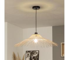 Brilagi - LED pakabinamas šviestuvas ant laido CERIA BOHO 1xE27/40W/230V, skersmuo 70 cm, bambukas