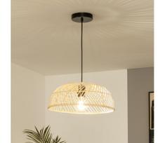 Brilagi - rotanginis LED pakabinamas šviestuvas ant laido CERIA BOHO 1xE27/40W/230V, skersmuo 40 cm