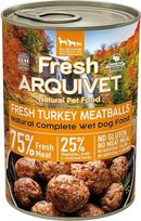 Arquivet Fresh Turkey Meatballs - wet dog food - 400g